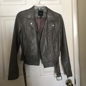 Leather jacket